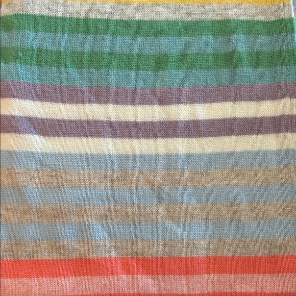 Sundance cashmere wool blend striped infinity scarf - Picture 6 of 6